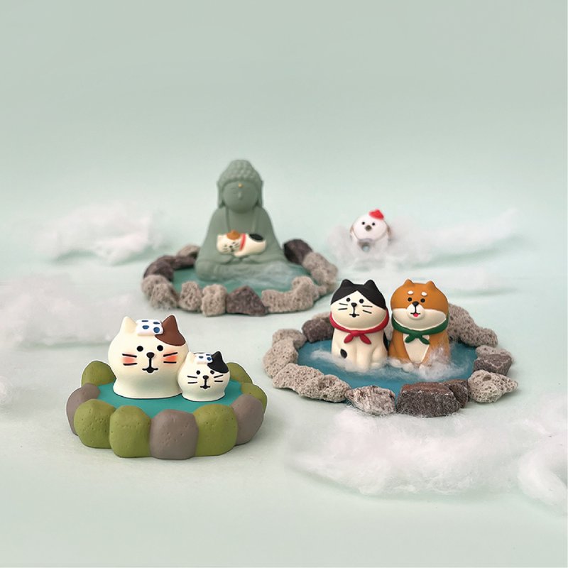 日本Decole Concombre - 旅貓觀光團 - 裝飾/擺設  - 樹脂 多色