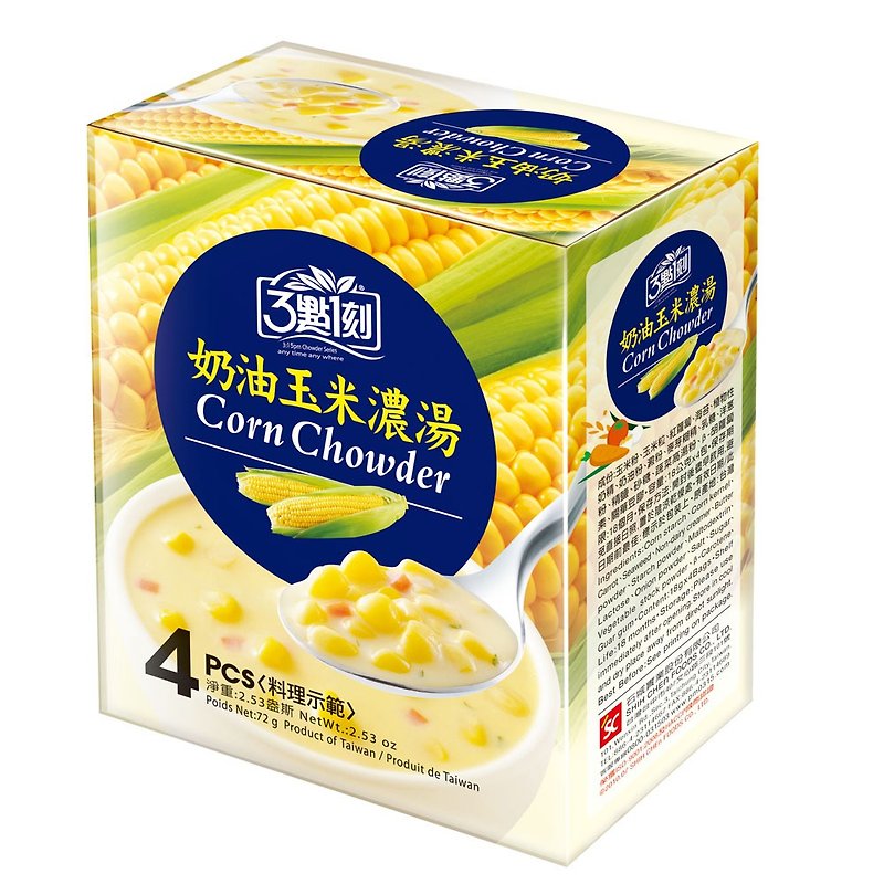[3:1 tick] Creamy Corn Soup 4pcs/box