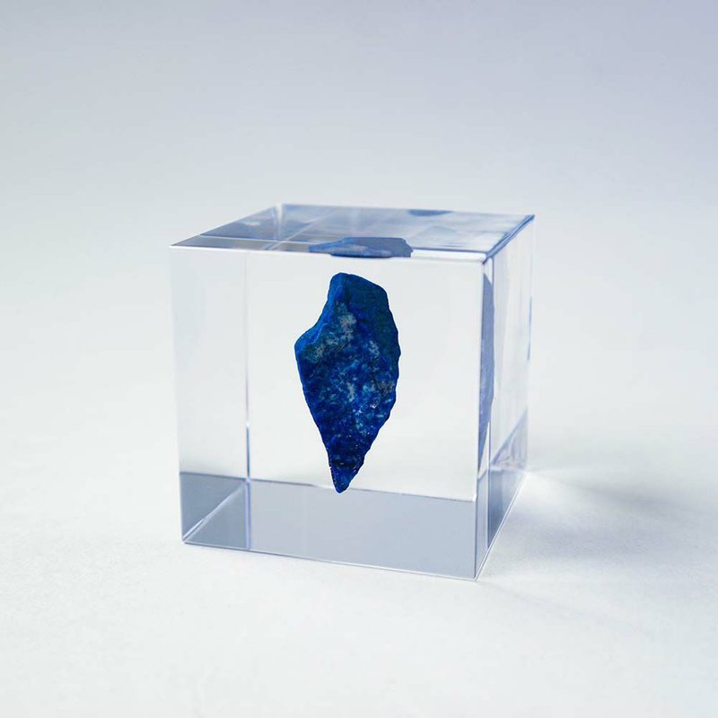 Sola cube Mineral Ore Cube Lapis Lazuli_Profound Wisdom - Items for Display - Other Materials Transparent