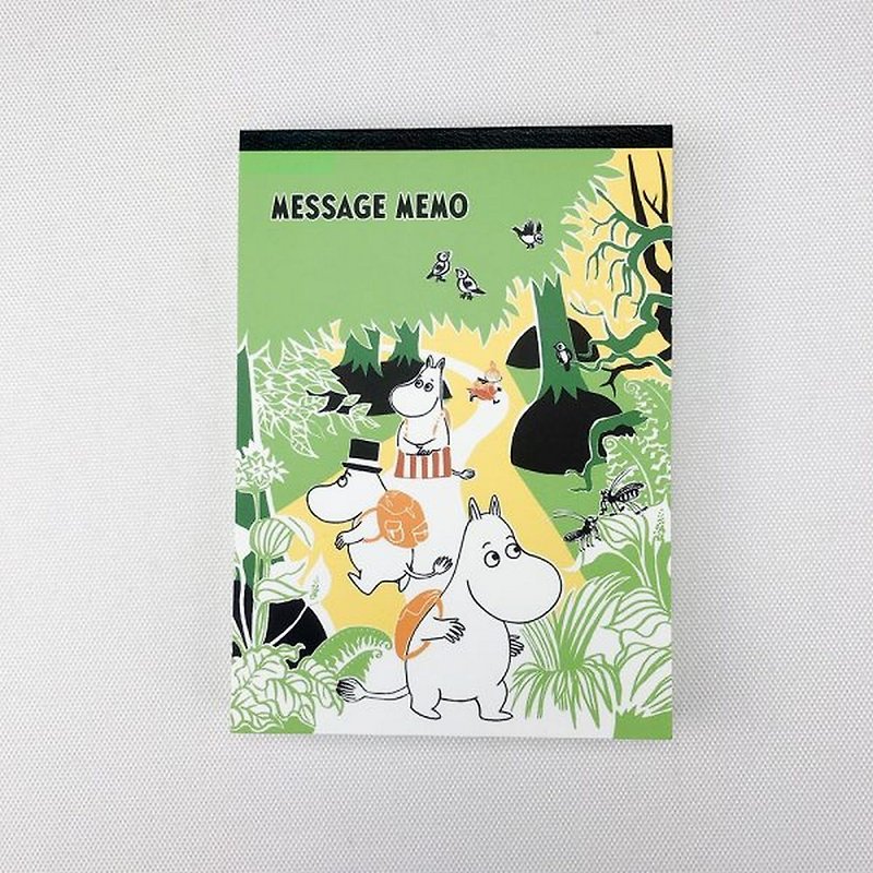 Moomin 噜噜米 authorization - note paper (green) - Sticky Notes & Notepads - Paper Green