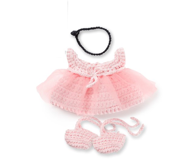ジャストダッチ ミッフィーの手編み服ピンクのバレエ衣装 | - ショップ