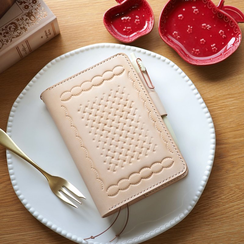 Apple Pie Undercooked x Hobonichi Techo Cover (Original/A6) - Book Covers - Genuine Leather 