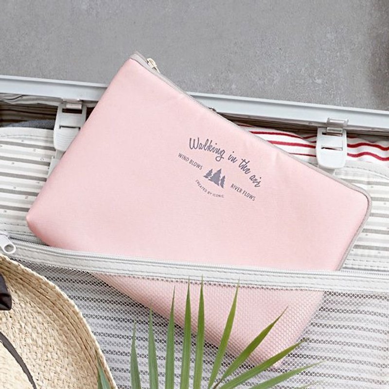 iconic Travel Accessories - Charger 3C Storage Bag L-Sweetheart, ICO88769 - Other - Cotton & Hemp Pink