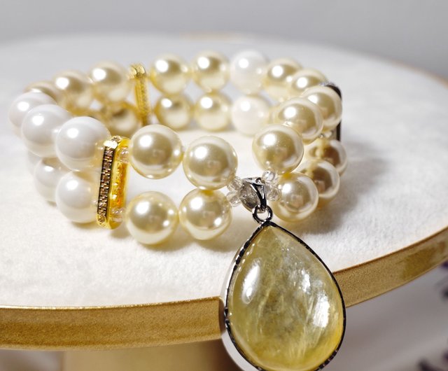 プレミアムゴールデンリチア雲母 ホワイトシェルパール ゴールデン