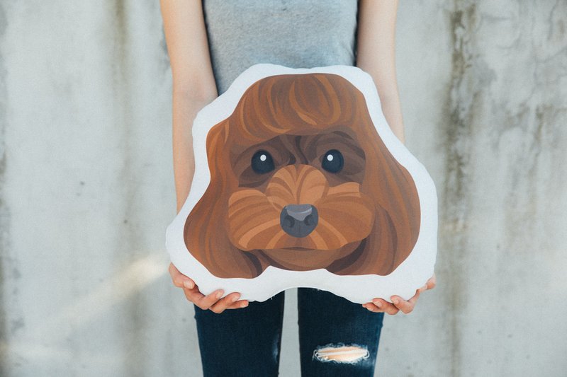 加購商品 - 寵物插畫抱枕 - 擺飾/家飾品 - 紙 