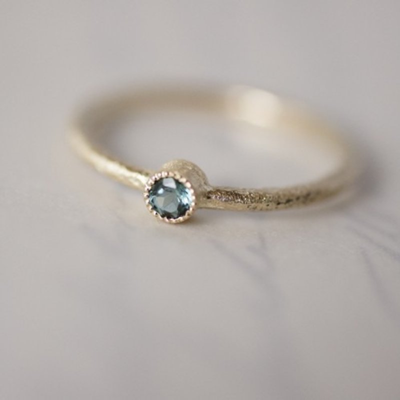 Tourmaline birthstone ring [R050K10TM] - แหวนทั่วไป - เครื่องเพชรพลอย 