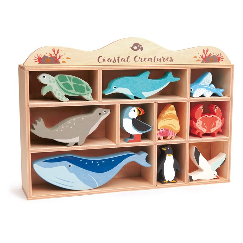 Coastal Animals - Kids' Toys - Wood 