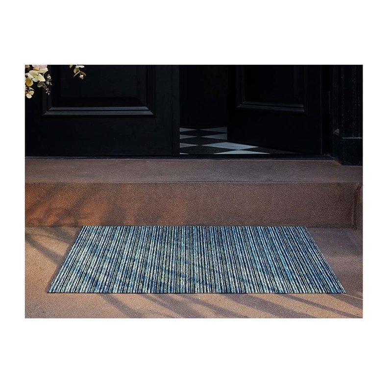 Skinny Stripe Forest Utility Mat 24'' x 36''(FOREST) - Rugs & Floor Mats - Plastic Green