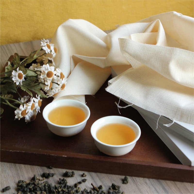 阿里山半熟烏龍 | 鶴茗嚴選 | 匠心獨具 | 阿里山茶區 | 半青熟 - 茶葉/茶包/水果茶 - 其他材質 橘色