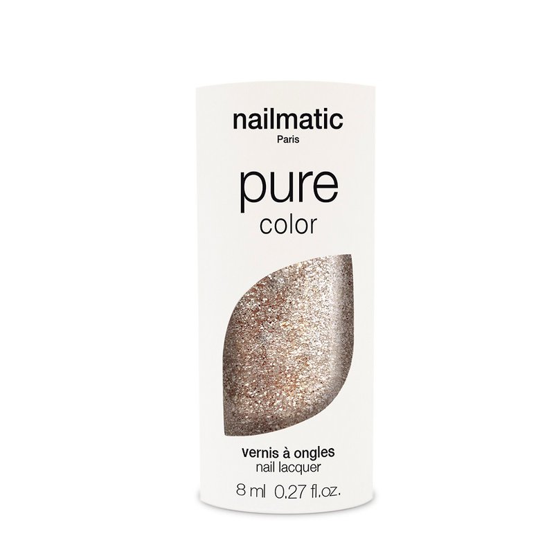 nailmatic 純色生物基經典指甲油-LUCIA-閃耀金 - 指甲油/指甲貼 - 樹脂 