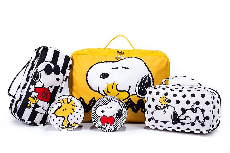 Polyester Toiletry Bags & Pouches Yellow - VOVAROVA x PEANUTS Snoopy packing cube