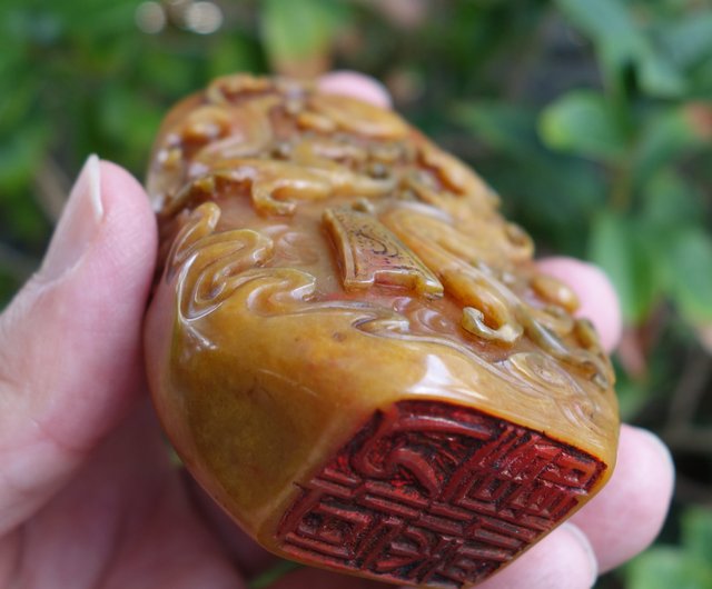 昌化田清代老件吳昌碩吳俊昌化田黃薄意閒章壽山石田黃山奇藝術｜其他