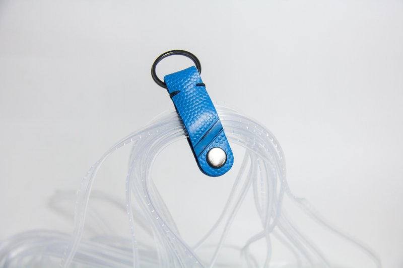 Recycled basketball // Tip in key ring-multicolor - Keychains - Eco-Friendly Materials Multicolor