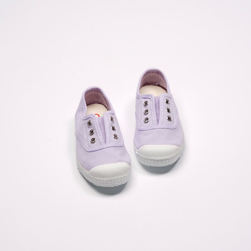 西班牙國民帆布鞋 CIENTA 70997 13 淡紫色 經典布料 童鞋 - 男/女童鞋 - 棉．麻 紫色