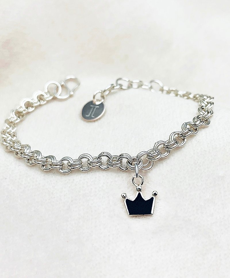 Beloved Collection | Crown Bracelet - Bracelets - Sterling Silver 