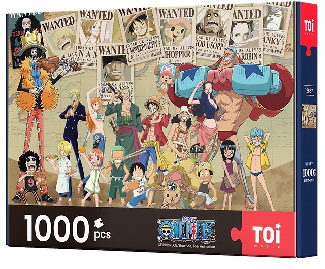 ONE PIECE - Puzzle 1000 pièces - Wanted