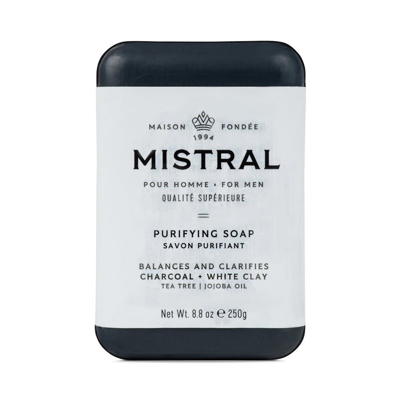 Mistral 淨化控油 洗臉沐浴二合一 香氛皂/香水皂/沐浴香皂肥皂 - 肥皂/手工皂 - 其他材質 