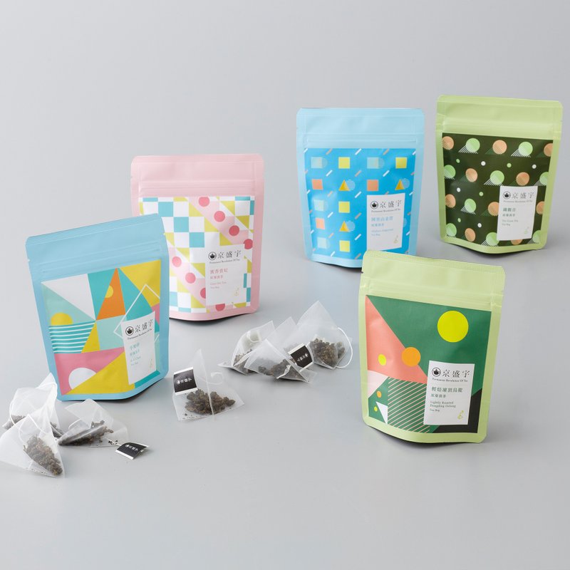 Jing Sheng Yu Carry Pack(Five flavors of tea to choose from / 7pcs Tea Bags) - ชา - อาหารสด หลากหลายสี