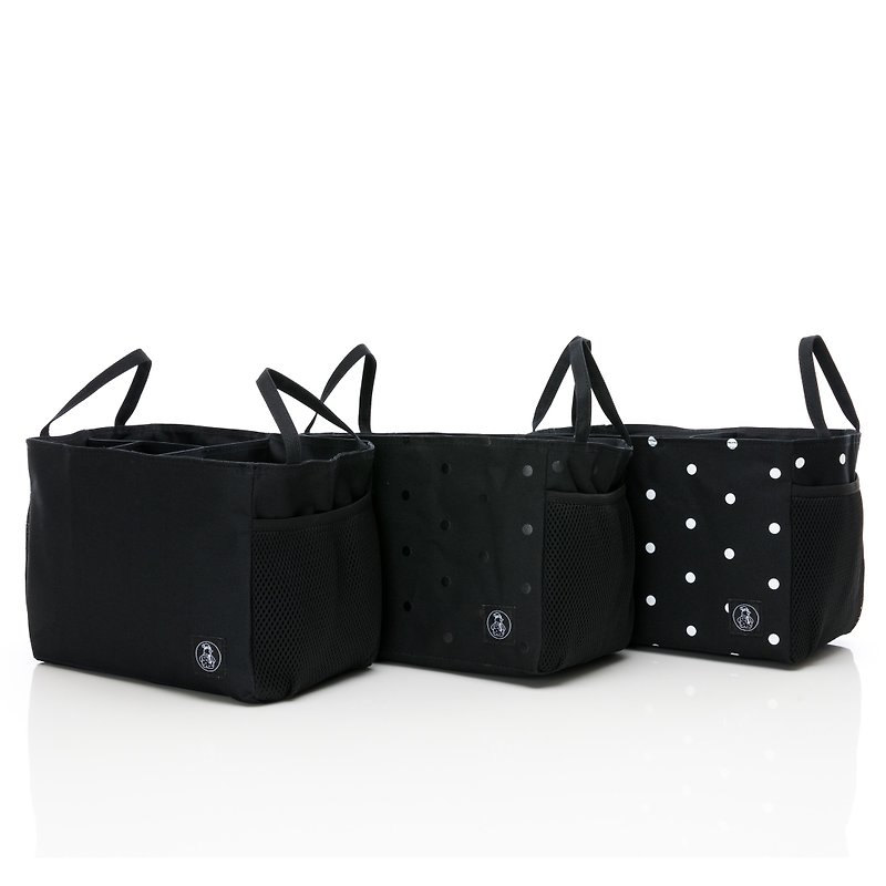 TiDi Bag in Bag (with side net bag) - Storage - Waterproof Material Black