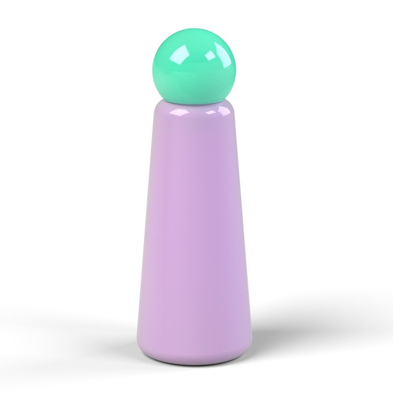 Skittle 保溫瓶 500ML - 紫/綠松色 - 保溫瓶/保溫杯 - 不鏽鋼 紫色