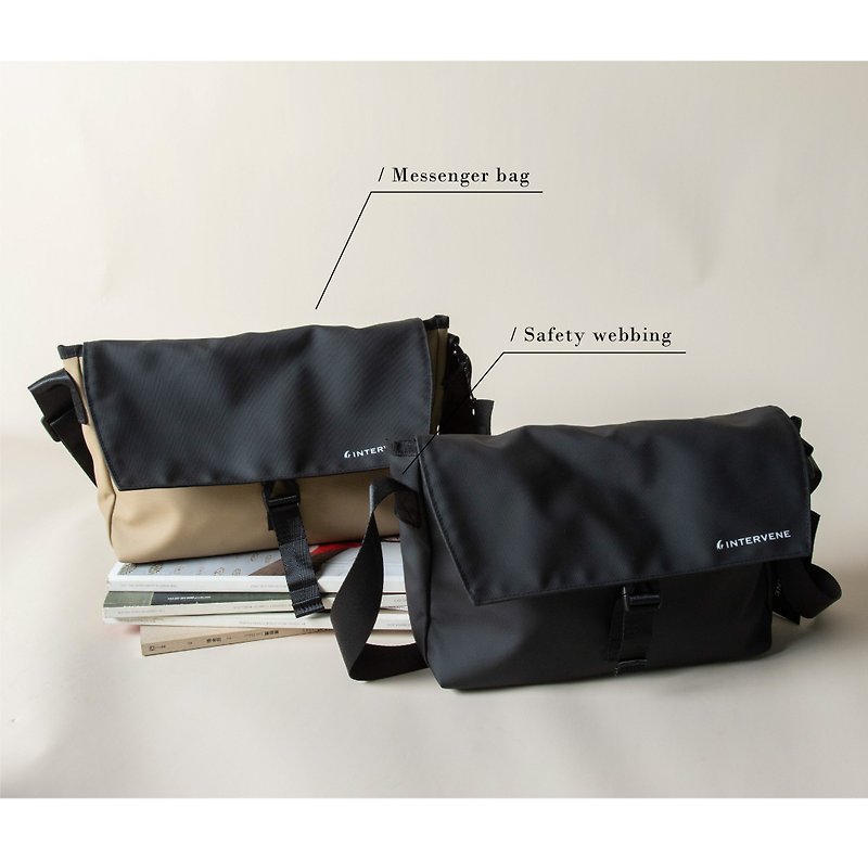 INTERVENE messenger bag - Messenger Bags & Sling Bags - Waterproof Material 
