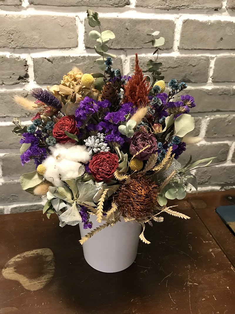 璎珞Manor*G*gift bouquet / eternal flower. Dry flower / Valentine's Day / Mother's Day / bouquet table flower - Dried Flowers & Bouquets - Plants & Flowers 