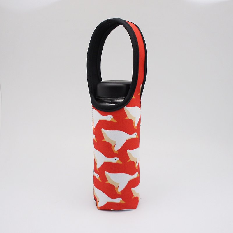 BLR Water Bottle Tote Zhi [ Orange Goose ] TC47 - Beverage Holders & Bags - Polyester Red