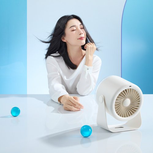 宇宙潮品 SanHuo/參活 AirFlow AF02舒適大風量桌面循環風扇