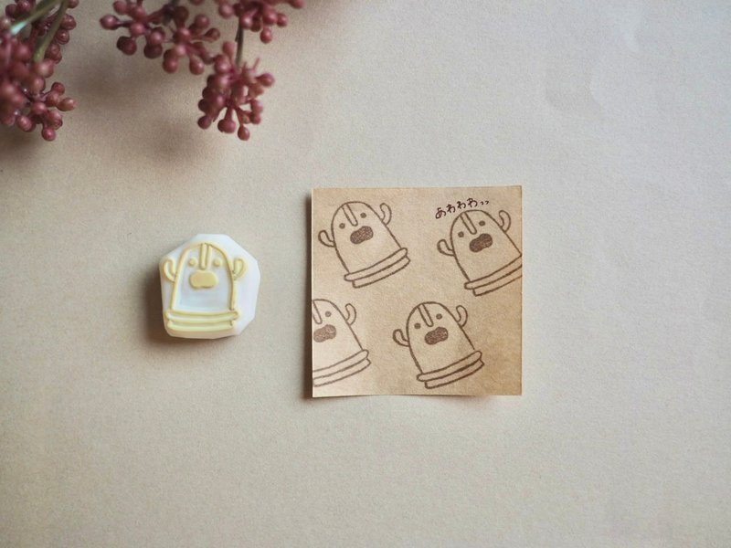 Haniwa eraser stamps - ตราปั๊ม/สแตมป์/หมึก - ยาง ขาว