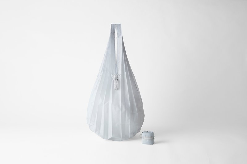 日本Shupatto Minimal 折疊環保袋 - Mist Gray