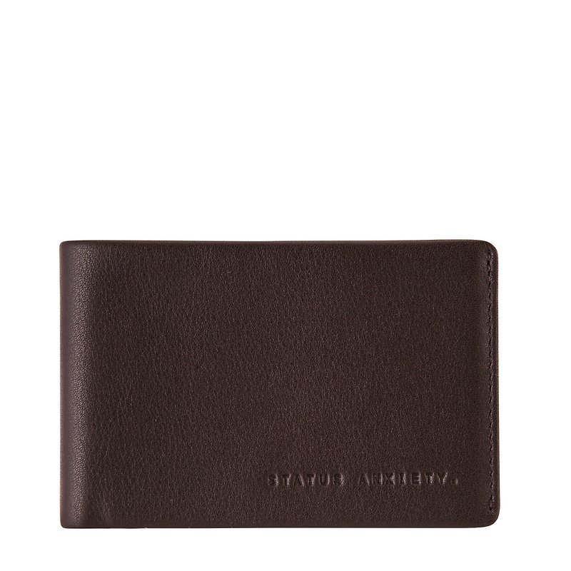 QUINTON wallet _Chocolate / brown - กระเป๋าสตางค์ - หนังแท้ สีนำ้ตาล