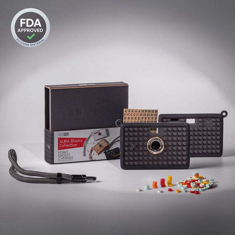 【單殼】Aura Bricks 灰燼塊 (含手繩)PaperShoot - 相機/拍立得/底片相機 - 其他人造纖維 