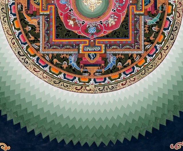 調和の取れた宇宙曼荼羅 存在の流れを受け入れる - ショップ Boudha