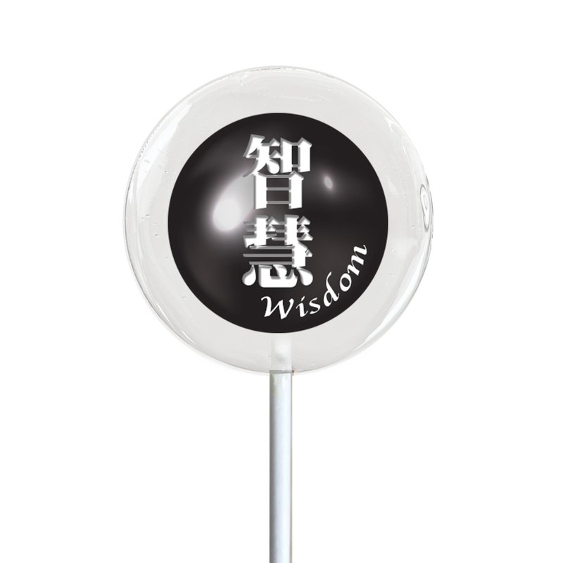 【Crystal Lollipop】Blessing Pearl-WISDOM - Snacks - Fresh Ingredients Transparent