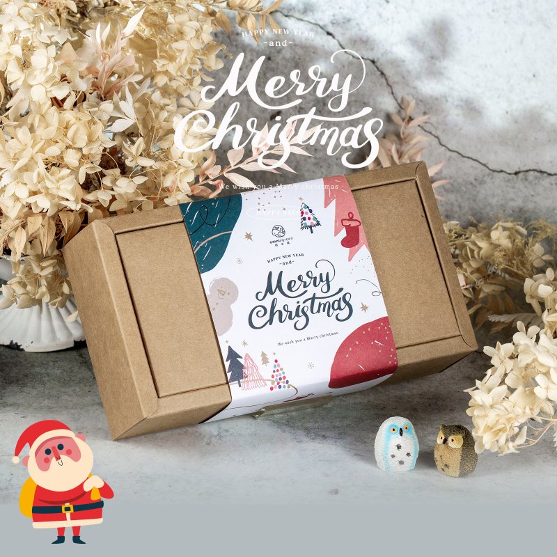 【聖誕禮盒】大蒜皂 就是愛這味2入禮盒 地獄交換禮物 廢到笑 - 肥皂/手工皂 - 其他材質 卡其色