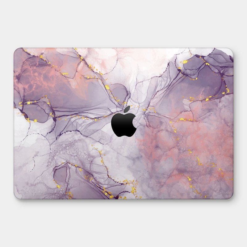 【現貨MacBook Air 15】仿紫色紋路大理石 超輕薄防刮保護殼 030 - 平板/電腦保護殼/保護貼 - 塑膠 紫色