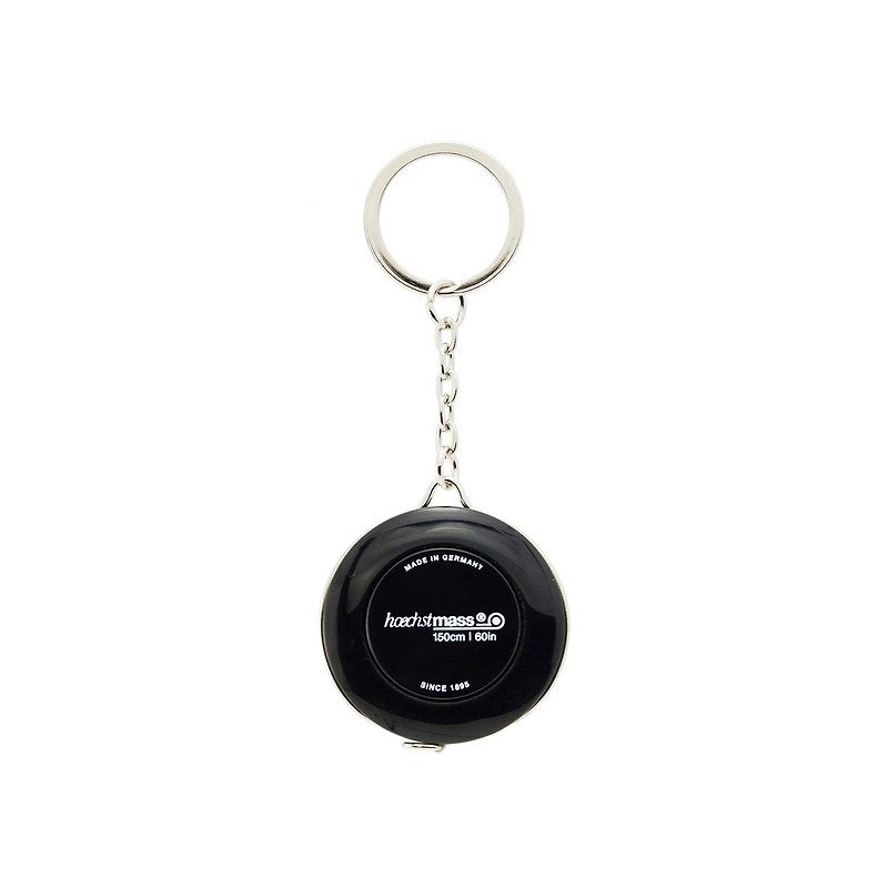 Germany Hoechstmass Key Ring Measuring Tape 1.5m Black - Parts, Bulk Supplies & Tools - Other Man-Made Fibers Black