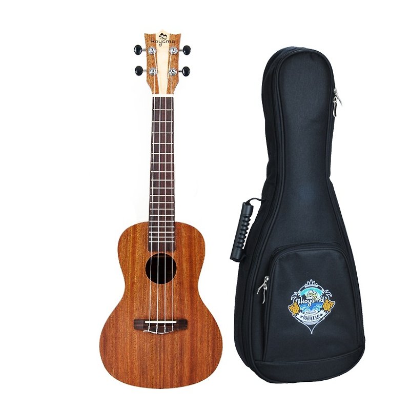 KYM-C100SM 23-inch Ukulele Mahogany Veneer 100 Series Solid Mahogany Concert Ukulele - Guitars & Music Instruments - Wood Brown
