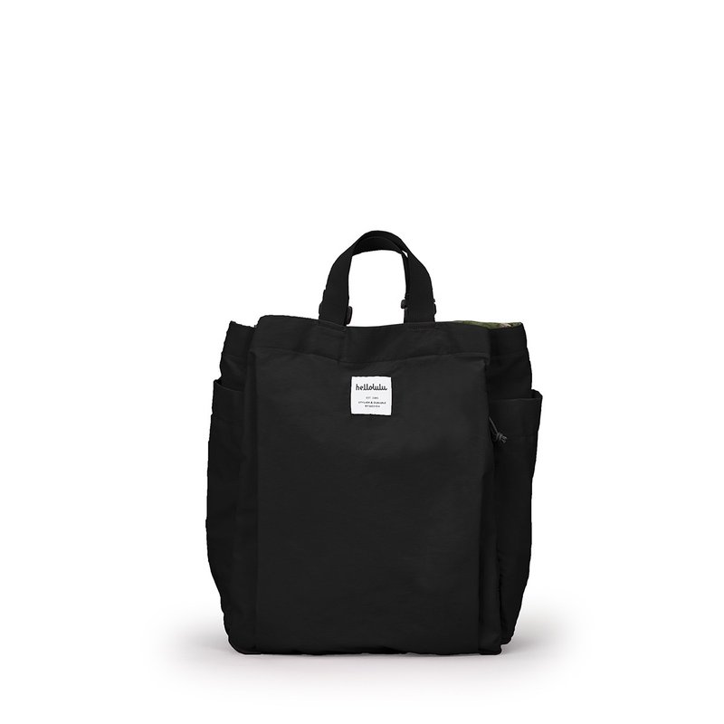 hellolulu PHOEBE 2way Backpack-Black - Shop hellolulu Backpacks - Pinkoi