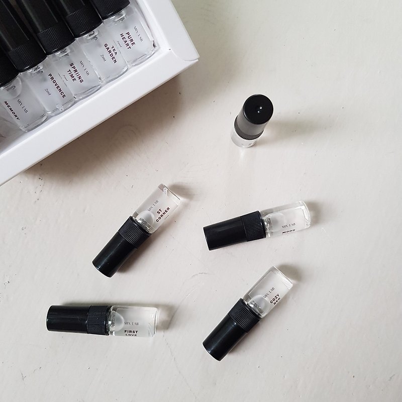 【Scent group】MIX LAB 2ml fragrance spray ten group - Fragrances - Other Materials White