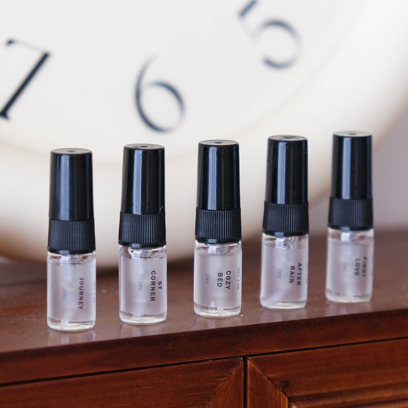 [Fragrance test set] MIX LAB 2ml fragrance spray single/five-pack - Fragrances - Other Materials White