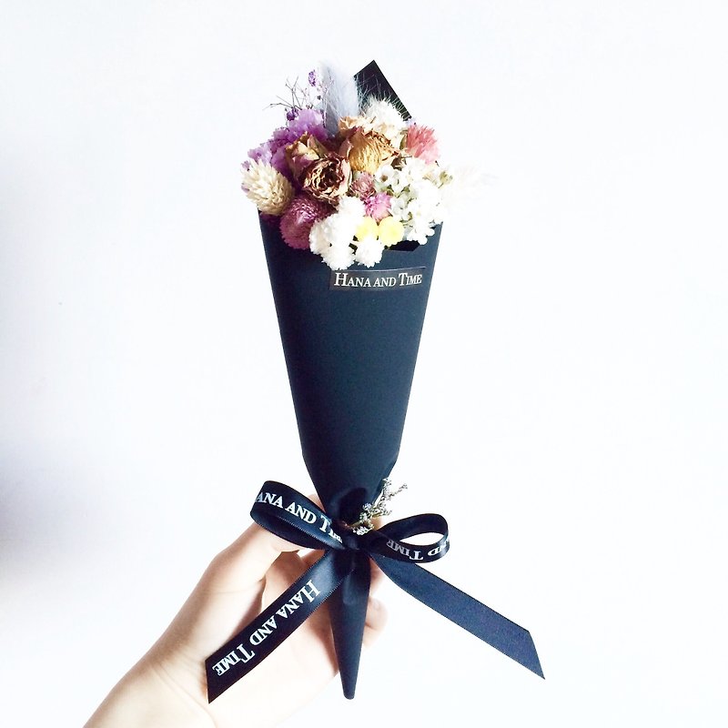 Dry flowers / small bouquet of dried flowers / dried flowers / Summer / - ตกแต่งต้นไม้ - พืช/ดอกไม้ สึชมพู