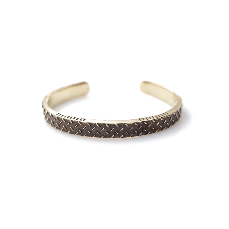 Speaker texture bracelet - Bracelets - Other Metals Gold