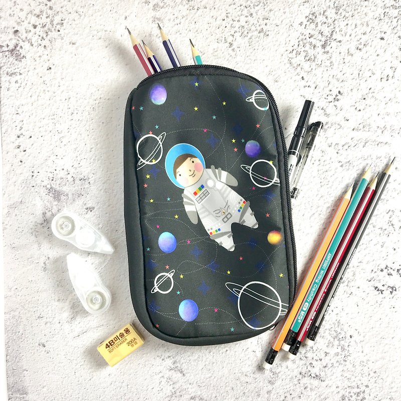Fat Boy Lok Zipper Pouch Bag  – Astronaut - Drawstring Bags - Polyester Multicolor