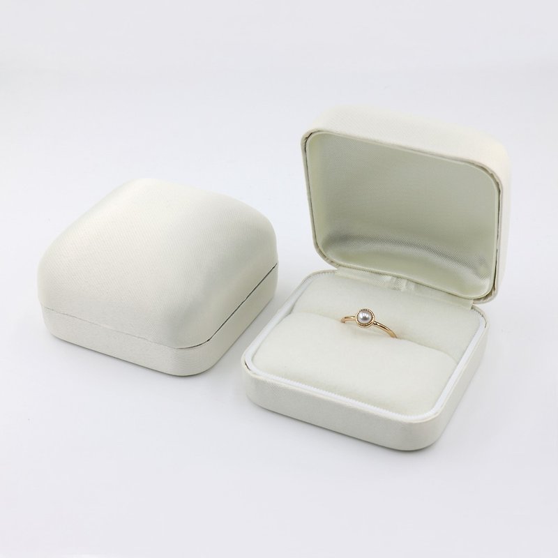 Ring boxes, paired ring boxes, exquisite satin series jewelry boxes, imported from Japan - Storage - Cotton & Hemp 