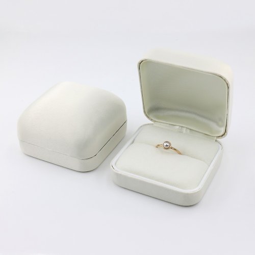 AndyBella Jewelry 戒指盒, 對戒盒, 精緻綢緞系列珠寶盒, 日本原裝進口