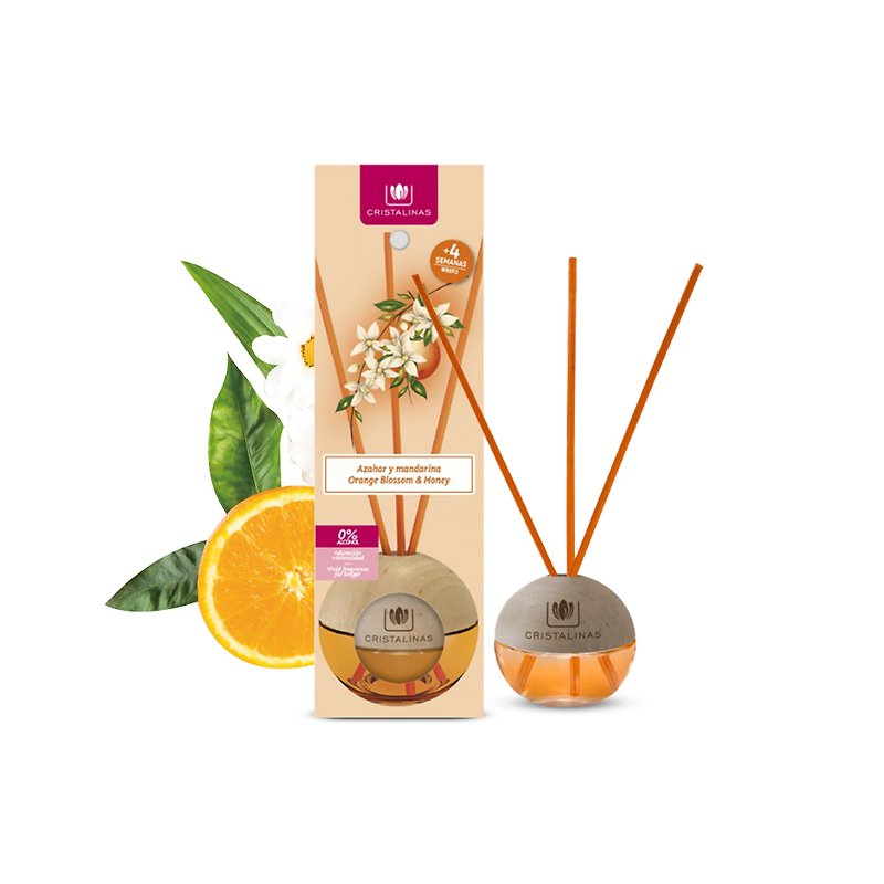 Mini Sphere Fragrance (20ML)-Sunshine Orange Blossom - Fragrances - Concentrate & Extracts Yellow