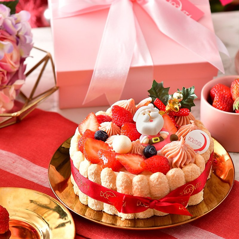 聖誕節熱賣商品 | 多茄米拉 | 聖誕節 | 不能莓有你-聖誕限定版 - 蛋糕/甜點 - 新鮮食材 紅色