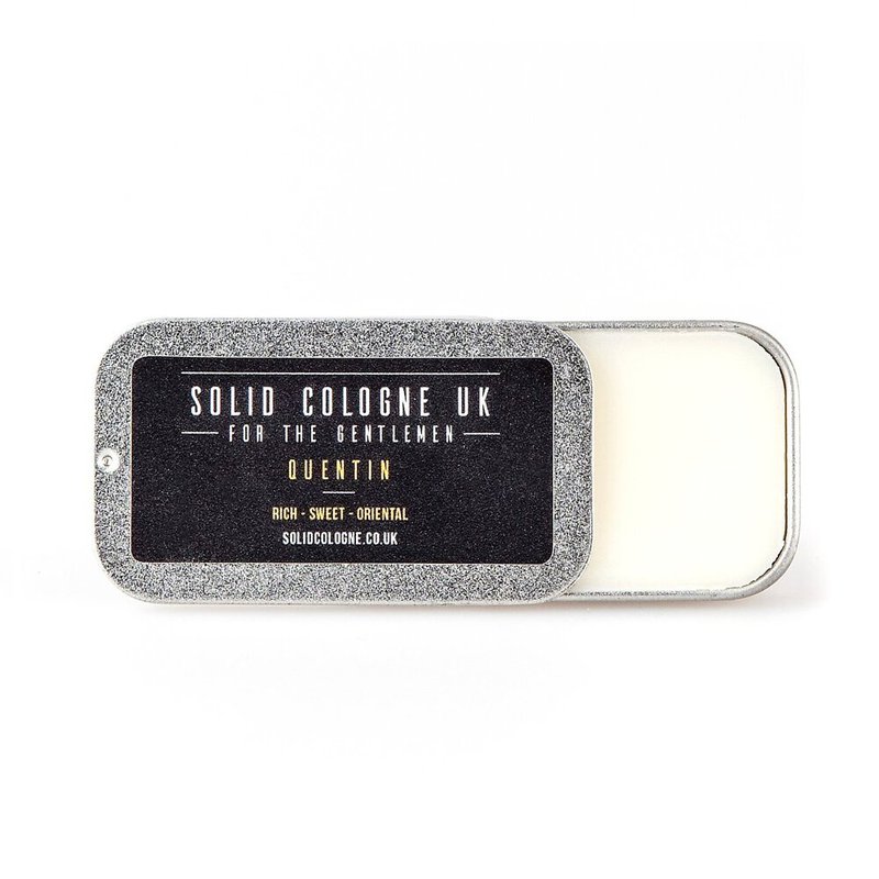 Solid Cologne UK - 昆汀 固體香水香膏 / 固態香氛古龍水體香膏 - 香水/香膏 - 其他材質 