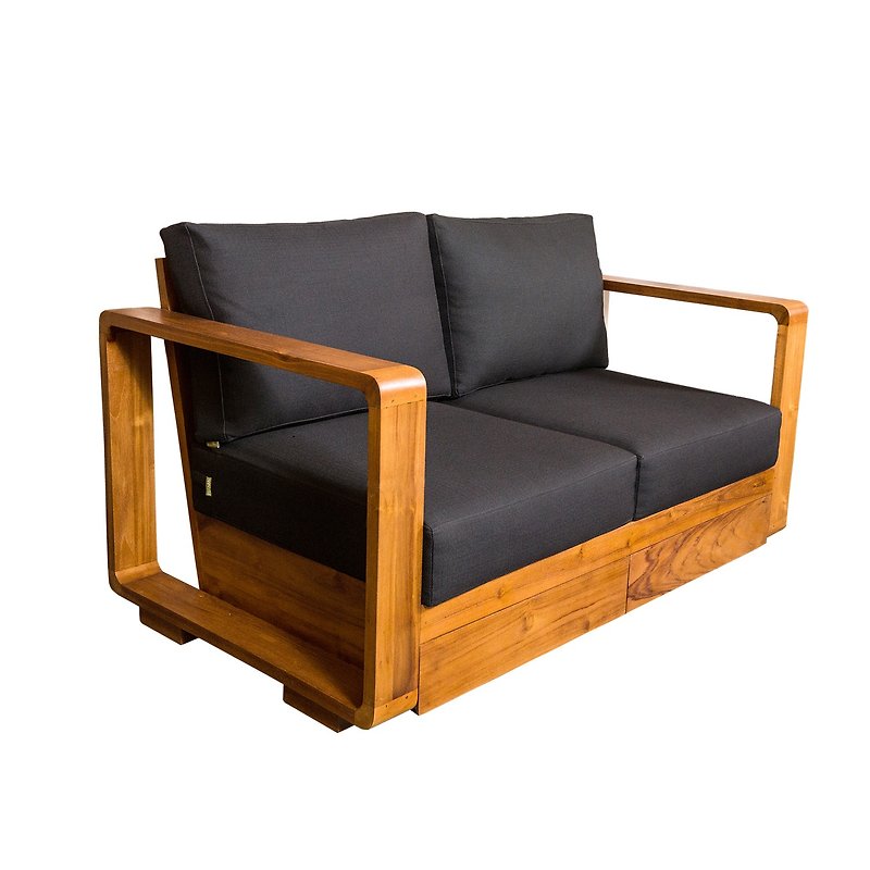Grand Vista Teak Sofa Grand Vista-Sofa 2S - Other Furniture - Wood 